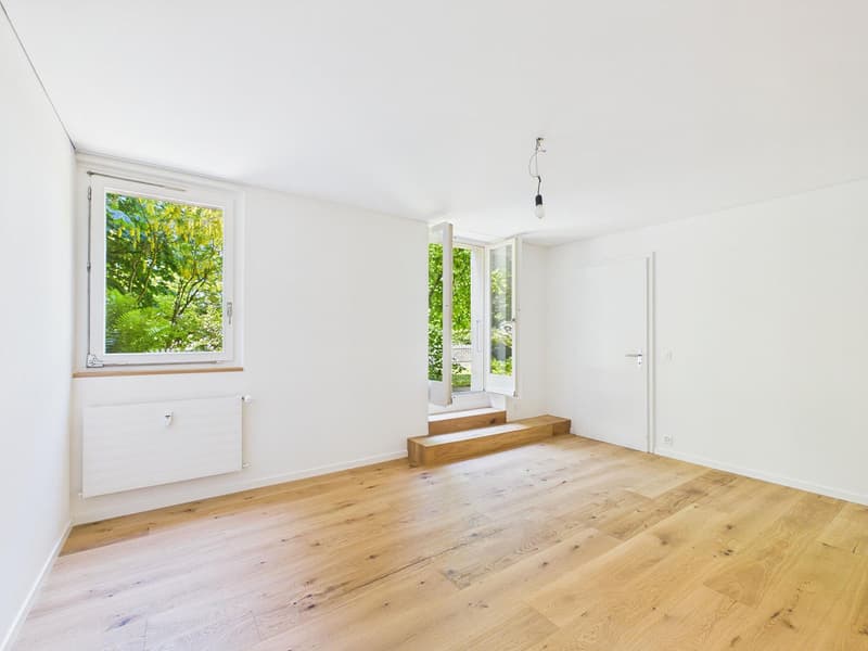 Appartamento di 2,5 locali frescamente ristrutturato con giardino idilliaco a Obstberg (18)