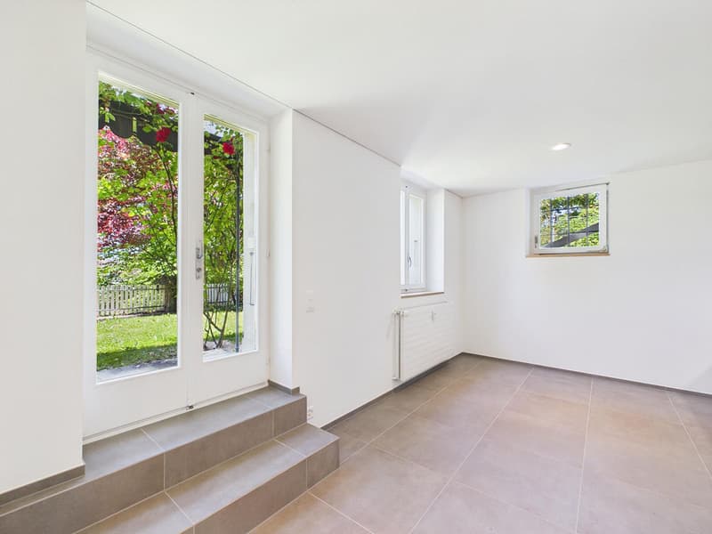 Appartamento di 2,5 locali frescamente ristrutturato con giardino idilliaco a Obstberg (6)