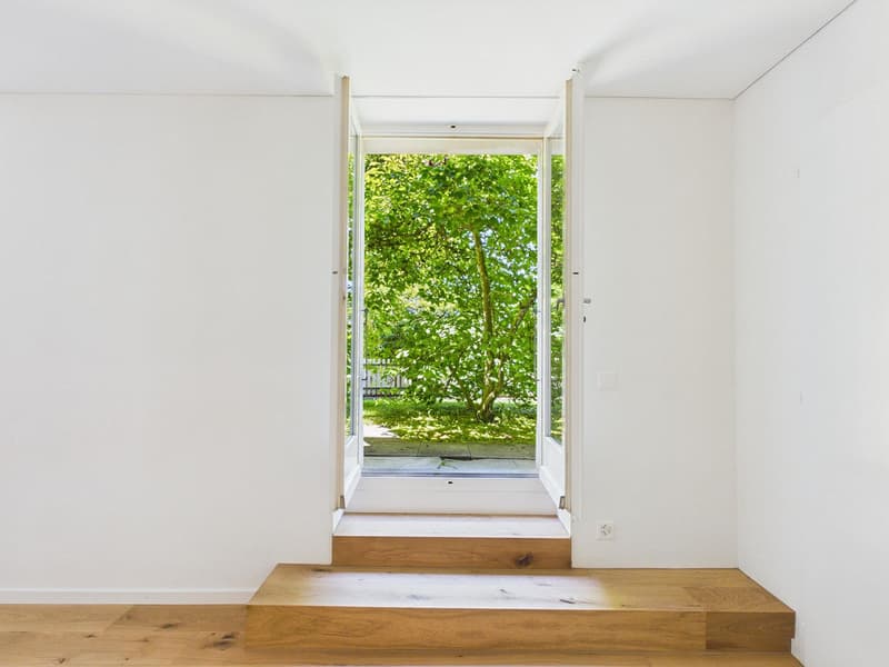 Appartamento di 2,5 locali frescamente ristrutturato con giardino idilliaco a Obstberg (12)