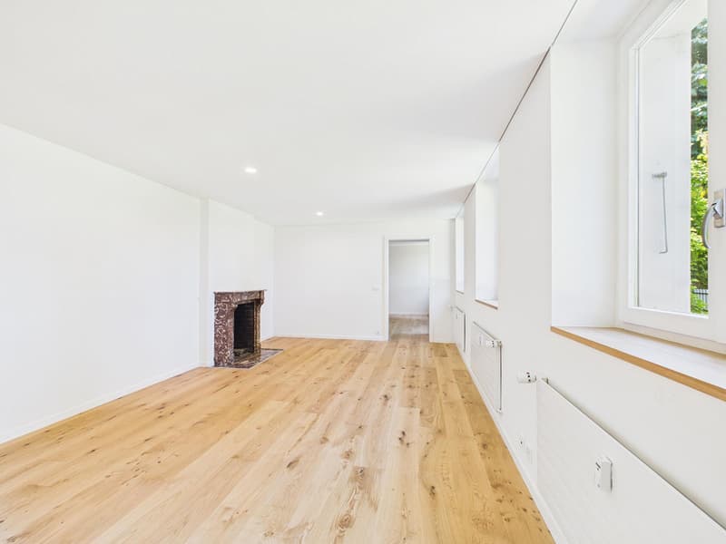 Appartamento di 2,5 locali frescamente ristrutturato con giardino idilliaco a Obstberg (10)