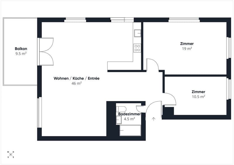 Geräumige 3.5-Zimmerwohnung in Hünibach (14)