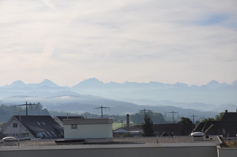 3.5-room attic apartment with a wonderful mountain panorama (2)