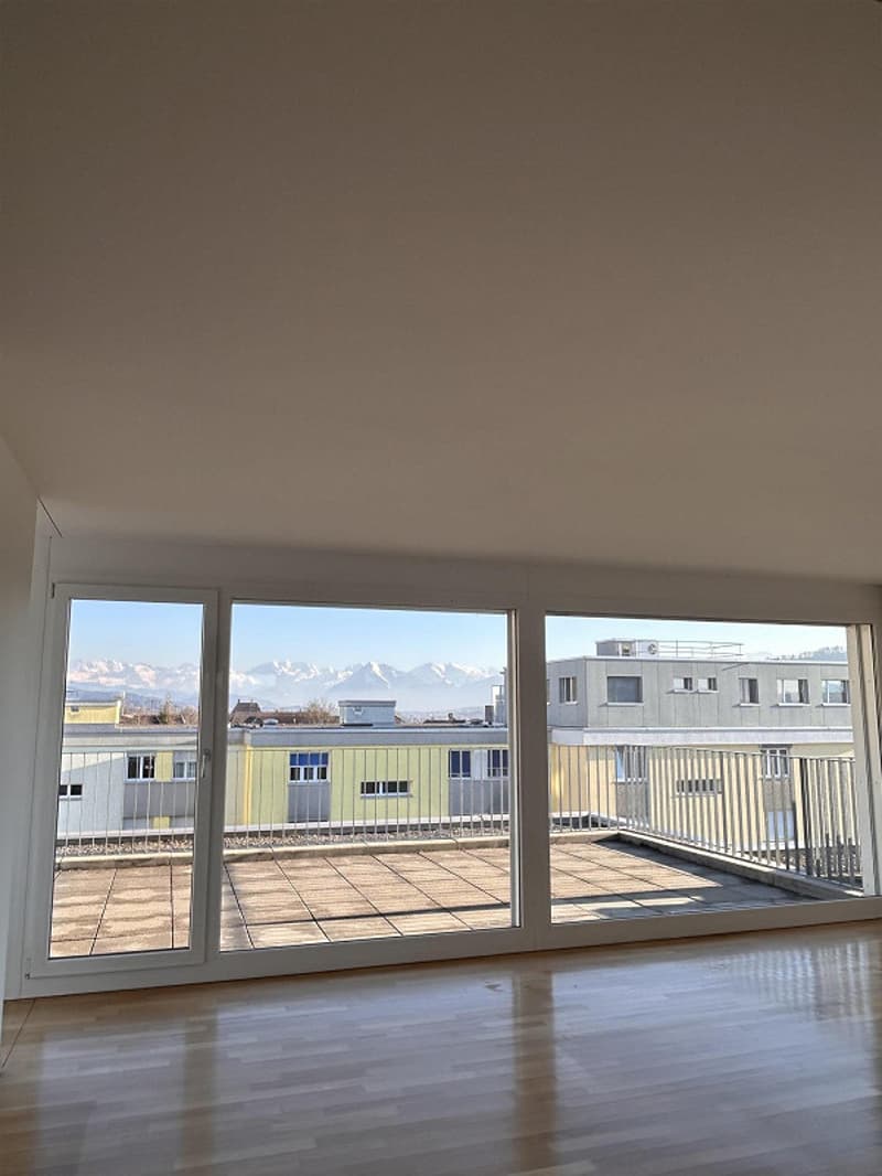3.5-room attic apartment with a wonderful mountain panorama (4)