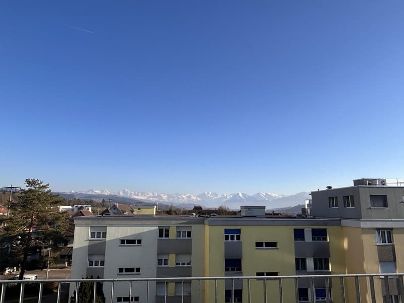3.5-room attic apartment with a wonderful mountain panorama (3)