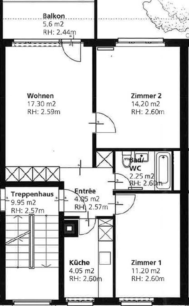 Appartamento di 3 camere in una zona tranquilla nel quartiere di Liebefeld (14)