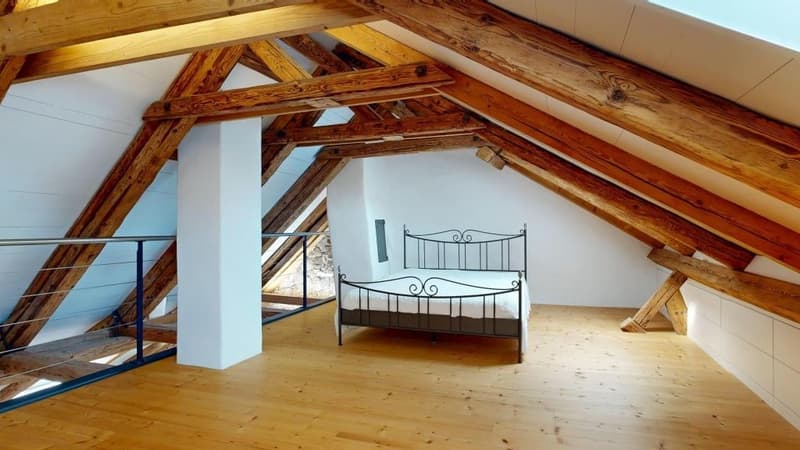 Galerie im Dachgeschoss