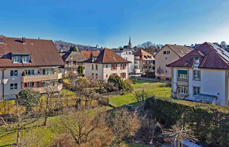 A dignified house with a huge surroundings and ideal location, so large that two apartments are possible (6)