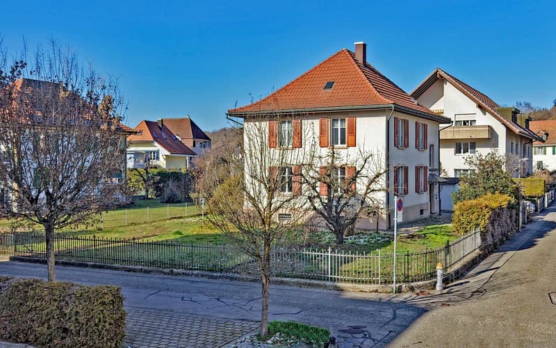 A dignified house with a huge surroundings and ideal location, so large that two apartments are possible (4)