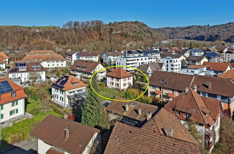 A dignified house with a huge surroundings and ideal location, so large that two apartments are possible (7)