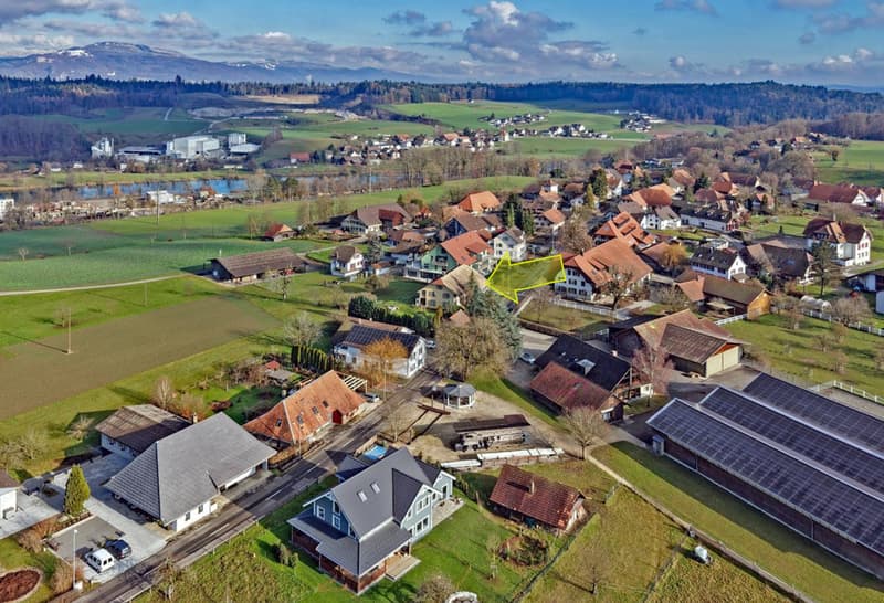 Free view of Aare and Jura - finally building land with more opportunities and potential from risks and challenges (8)