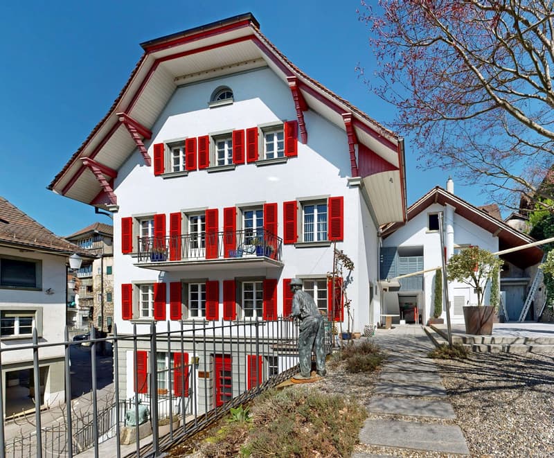 Une propriété de ville ancienne digne avec beaucoup de potentiel et un jardin magnifiquement conçu (3)