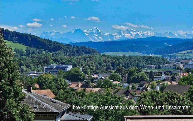 Historic architecture in a prime location with a dreamy view of the Emmental and the Alps (7)