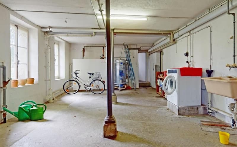 Ä einmalig schöne Wohnstock mit drei riesige Wohnige, wo aber ou ideali Büro chönnte sii (29)