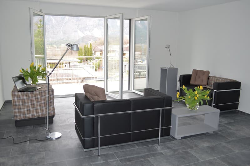 Moderne 3.5-Zimmer-Wohnung mit Bergblick in Salgesch (2)