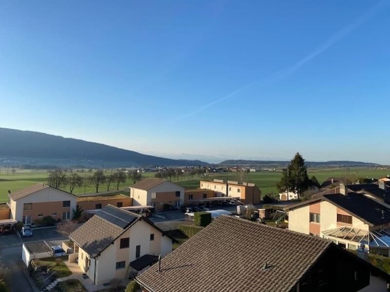 Bel attique lumineux de 4 pièces au 2e étage - Pommeret à Cernier (13)