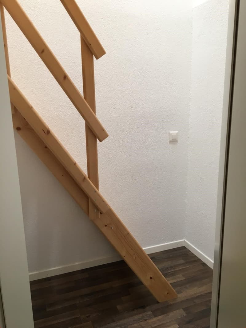 Aufgang zum oberen, charmanten Schlafzimmer