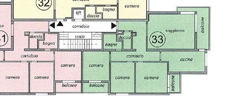 Disponibile ora - fresca di pittura, grande, spazioso appartamento di 4,5 locali con 3 ampi balconi (27)