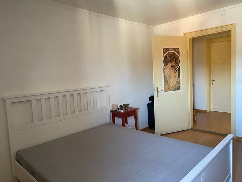 Helle Dachwohnung mit viel Platz