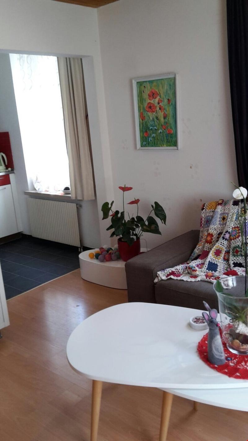 Durchblick vom Wohnzimmer in Richtung Küche