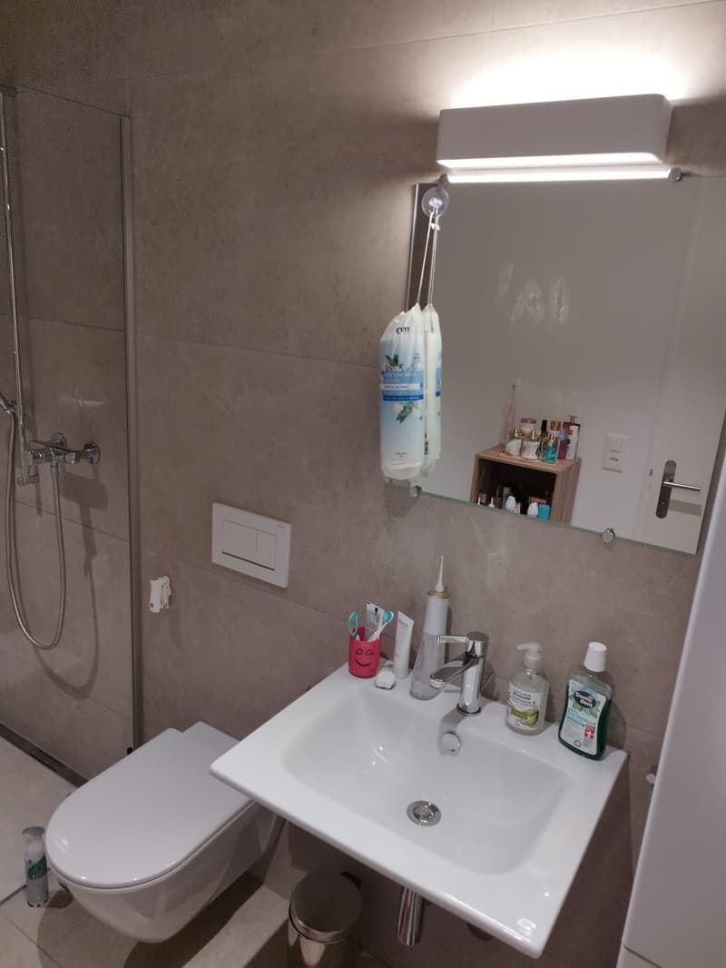 À partir du 15.8./1.9. - Appartement moderne, superbe 1.5 pièces avec 30 m2 de surface habitable et grand balcon 12 m2 (13)