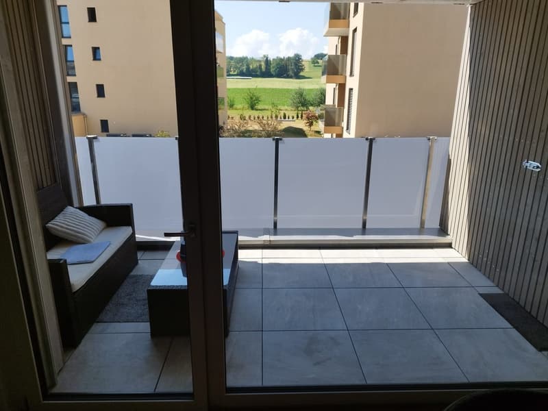 À partir du 15.8./1.9. - Appartement moderne, superbe 1.5 pièces avec 30 m2 de surface habitable et grand balcon 12 m2 (4)