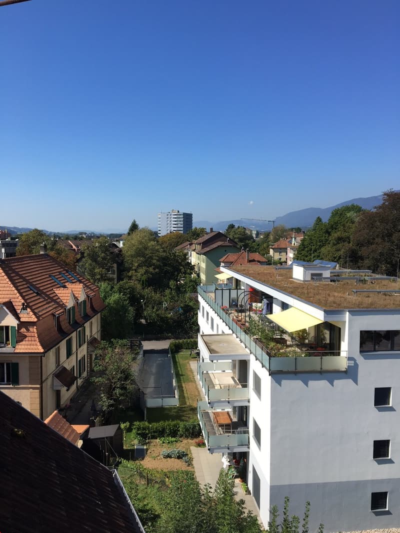 Toller Ausblick von der Dachwohnung