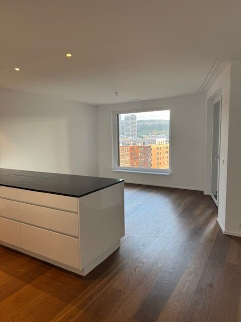 À partir du 1.10. - Appartement stylé de 3.5 pièces avec 95 m2 et grande loggia de 35 m2, au 8e étage (3)