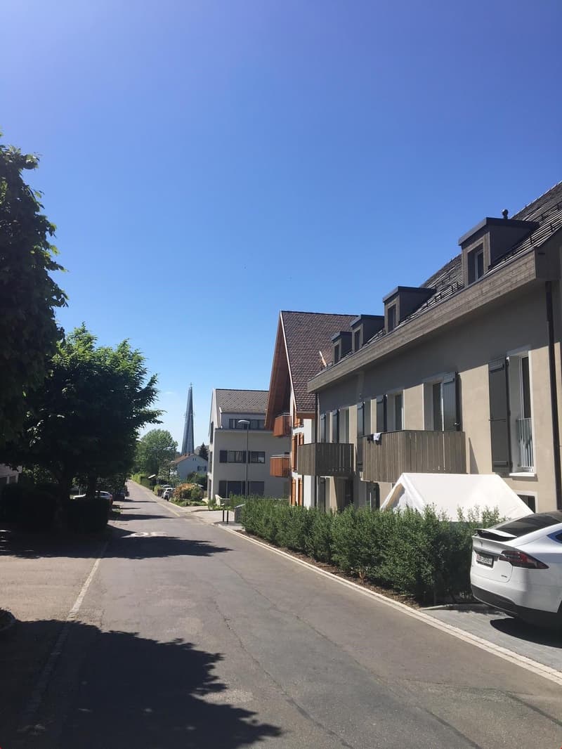 Schönes, ruhiges Quartier, wo man sich sehr wohlfühlen wird