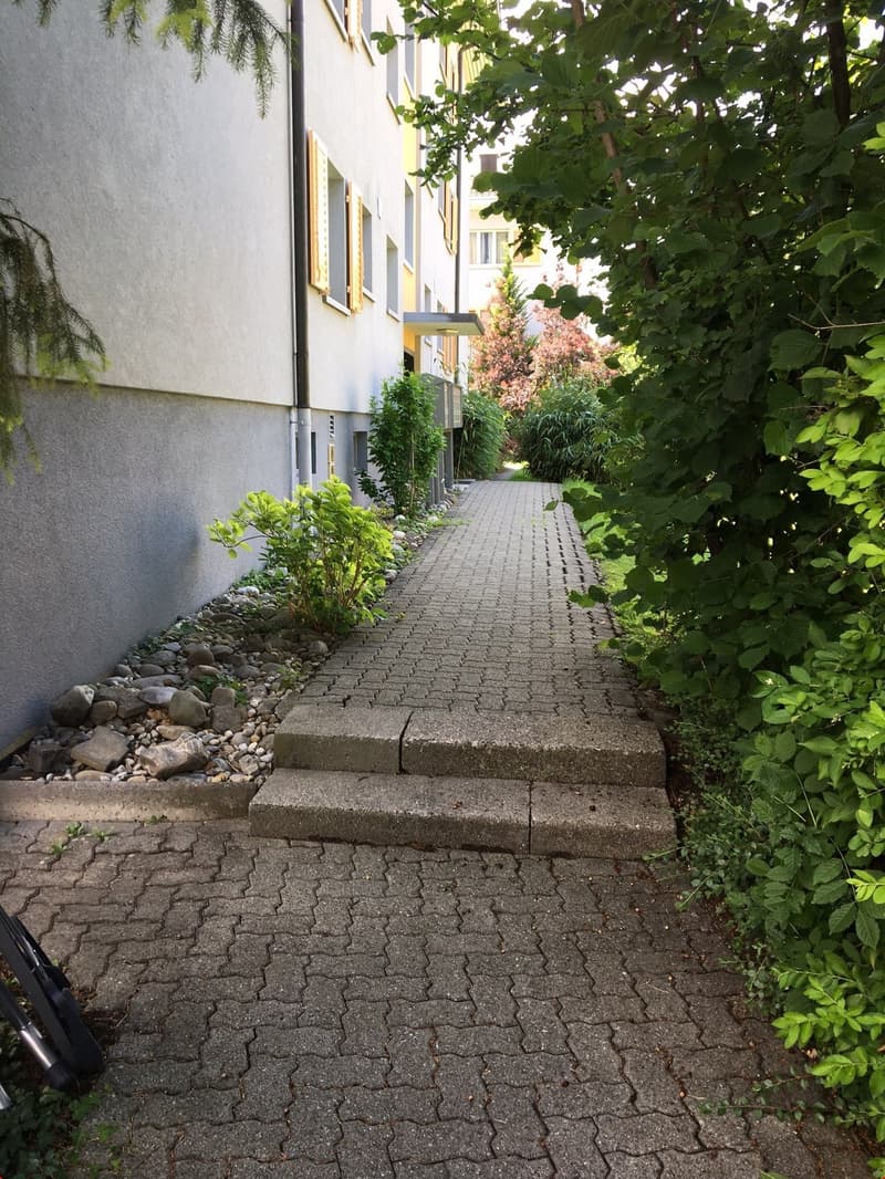 Einladendes Weglein zum Hauseingang
