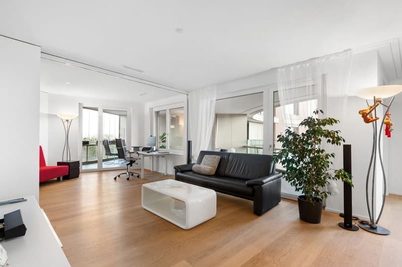 Ab 15.9./1.10. - Stylische 3.5 Zi Whg mit 95 m2 mit grosser Loggia 35 m2, im 10. Stock (4)