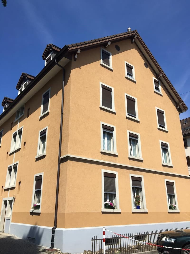 Hübsche, einladende Hausfassade
