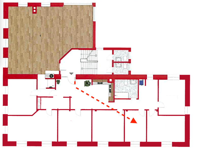 Cabinet, bureau, commerce, ... Votre espace dans un environnement de premier plan, avec des places de parking etc. (3)