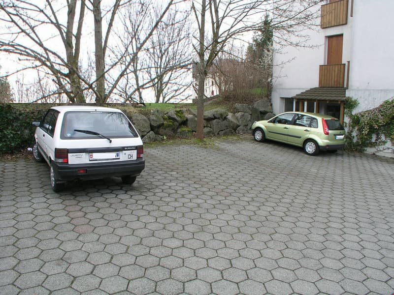 günstig parkieren in Menziken, Aussenparkplatz Nr. 3 (9)