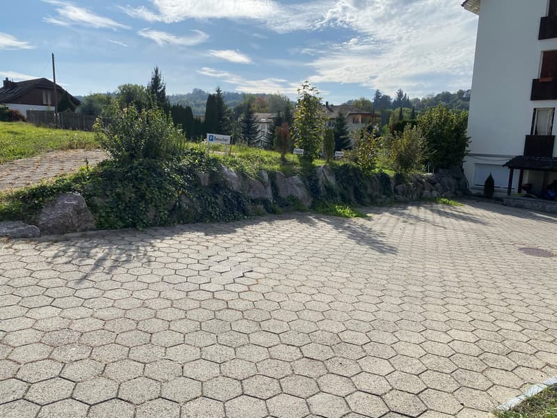 günstig parkieren in Menziken, Aussenparkplatz Nr. 3 (10)