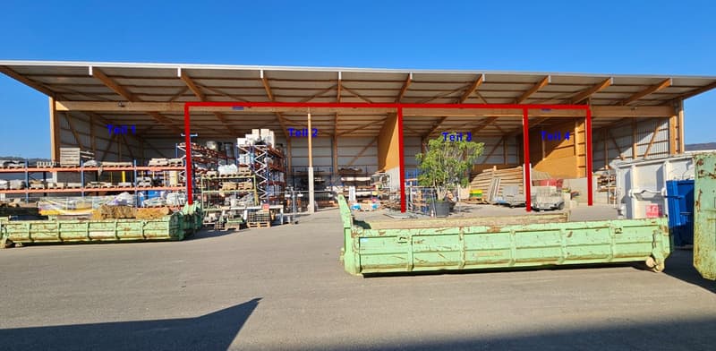 Überdachtes, offenes Lager (1)