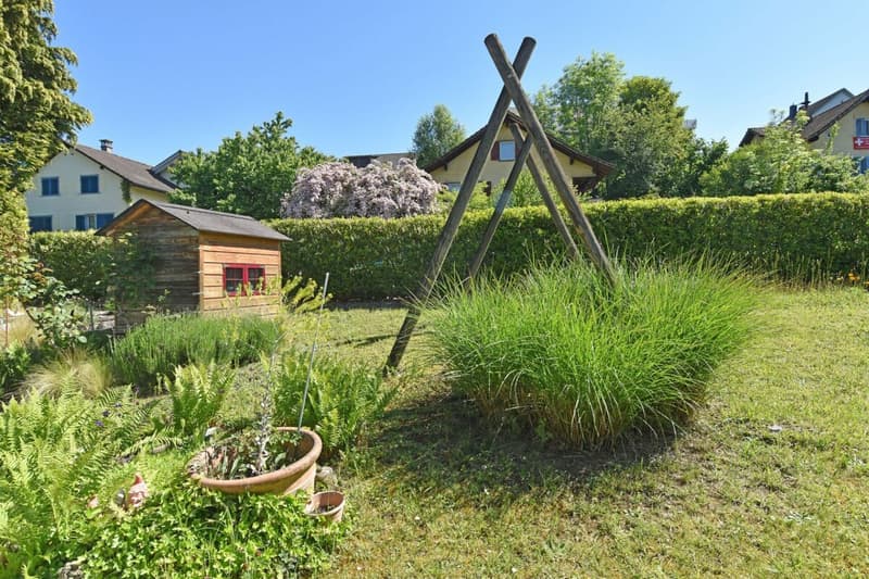 Familienglück auf grossem Grundstück, sonnig, naturnah (3)