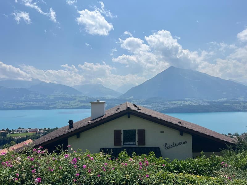 Zweifamilienhaus in Tschingel / Sigriswil - Wohnen mit Aussicht (2)