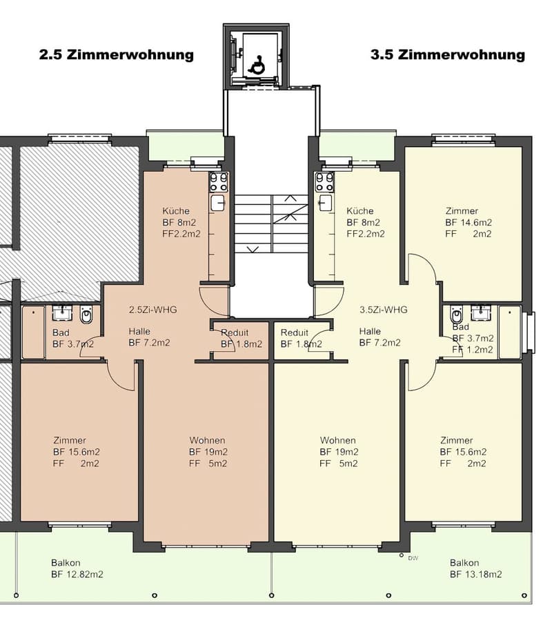 2025 umfassend sanierte 2.5-Zimmerwohnung mit Balkon in Nidau (10)