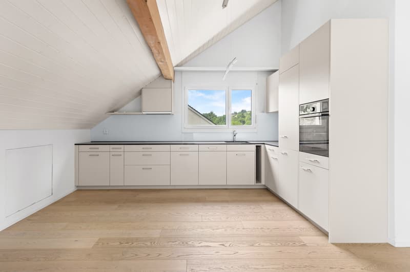 Newly renovated 3.5-room attic apartment near recreation area (2)