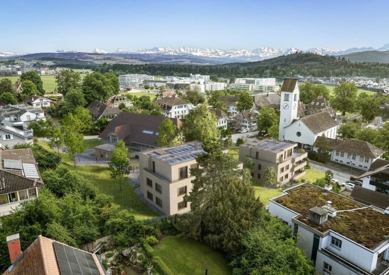 Herrschaftliches Gutshaus im alten Dorfkern von Gümligen (5)