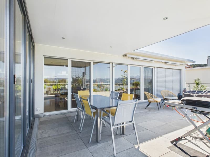 Exklusives 5½-Zimmer-Terrassenhaus mit Weitsicht (7)