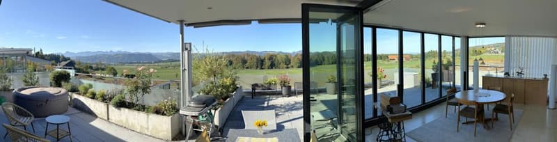 Exklusives 5½-Zimmer-Terrassenhaus mit Weitsicht (4)