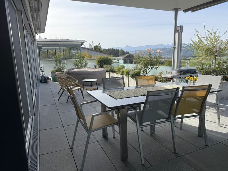 Exklusives 5½-Zimmer-Terrassenhaus mit Weitsicht (3)