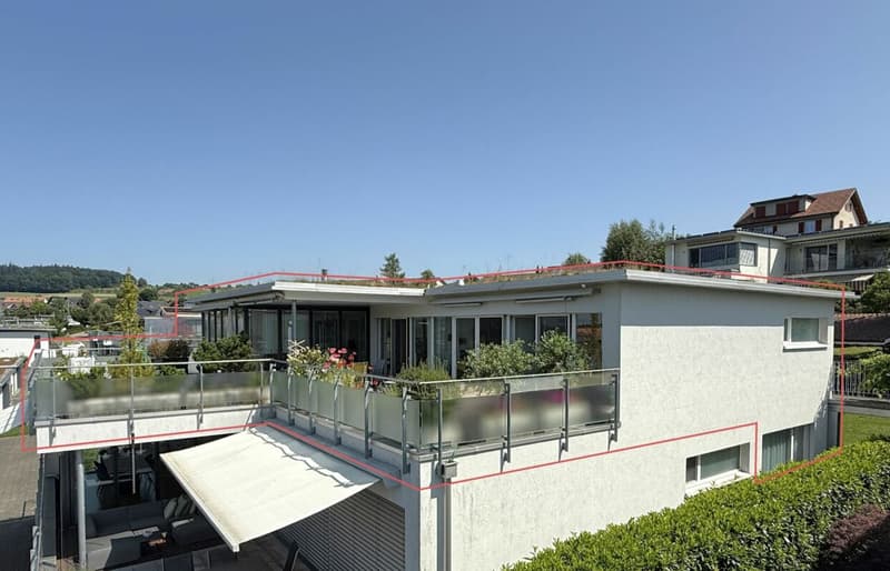 Exklusives 5½-Zimmer-Terrassenhaus mit Weitsicht (2)