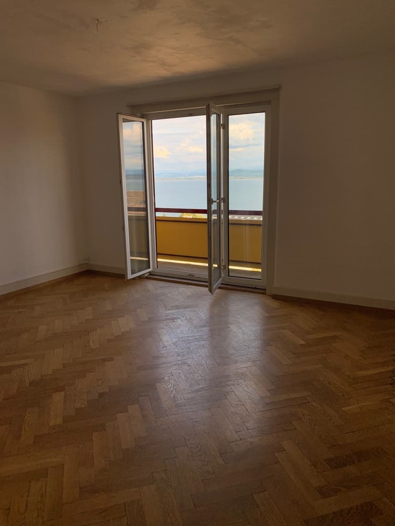 Magnificent 3-room apartment with balcony and lake view in Neuchâtel (1)