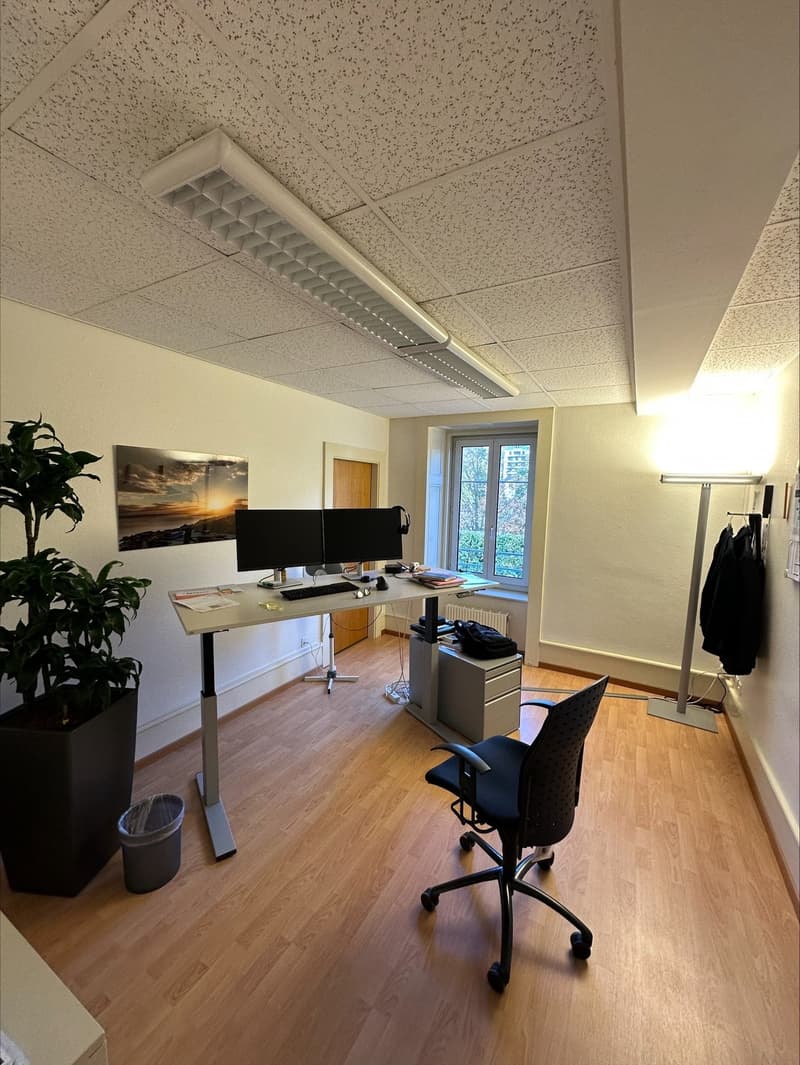 Ufficio luminoso di 4 locali nel cuore di Neuchâtel (1)