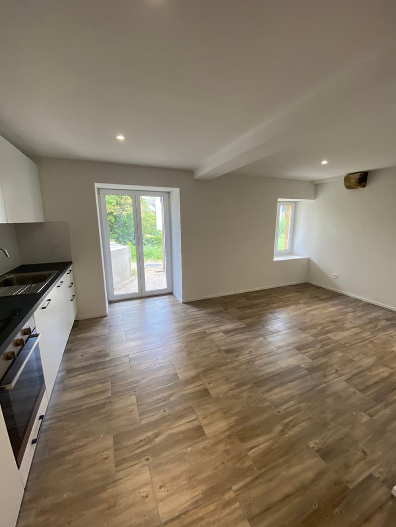 Appartement de 2.5 pièces avec terrassse et jardin à Milvignes (4)