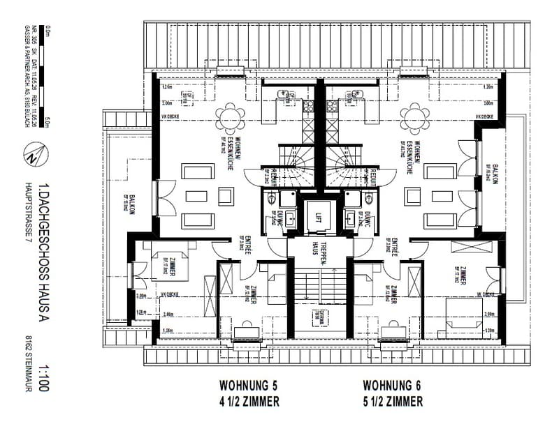 Appartamento mansardato moderno di 4,5 locali con balcone a Steinmaur (4)
