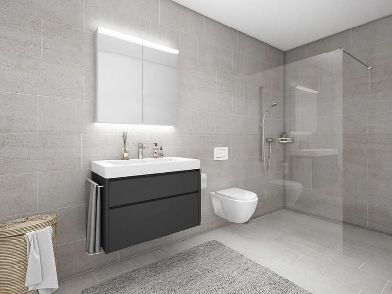 Projet de construction neuve «Im See II», 8187 Weiach / Appartement en attique 3,5 pièces avec terrasse (2)