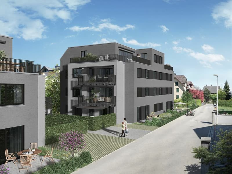 New construction project "Center" / Central living. Quiet living. (3)